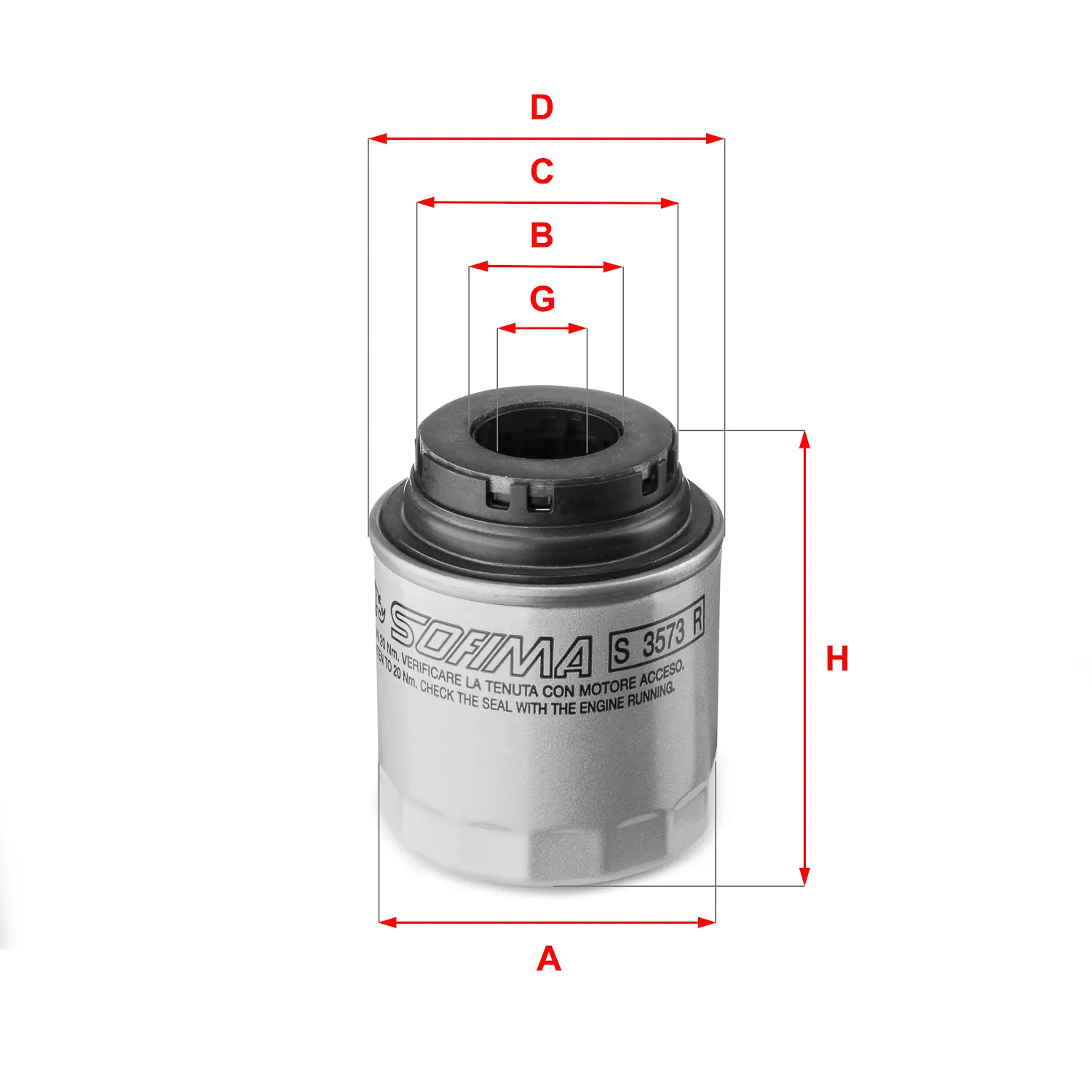 FILTRO DE ACEITE FO051JM