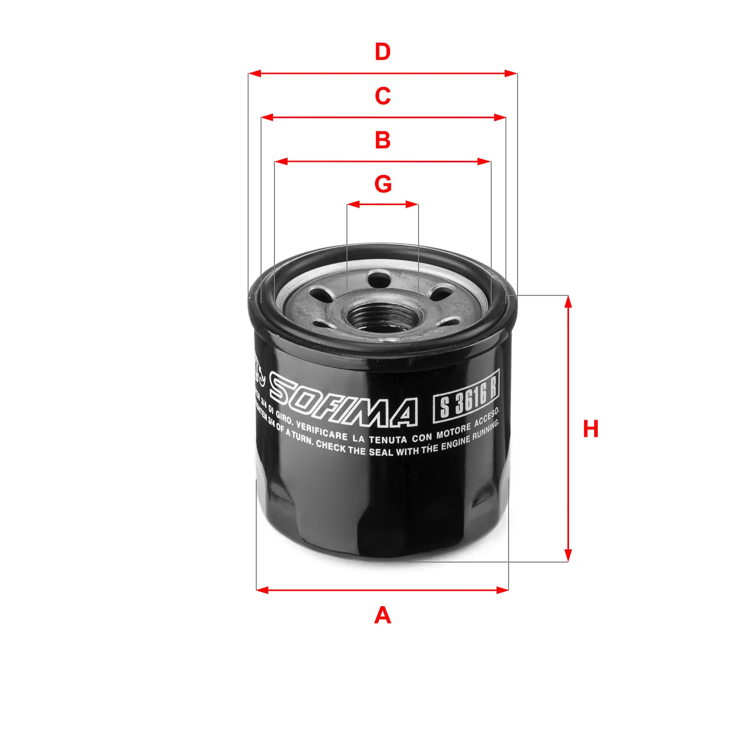 FILTRO DE ACEITE FO313S