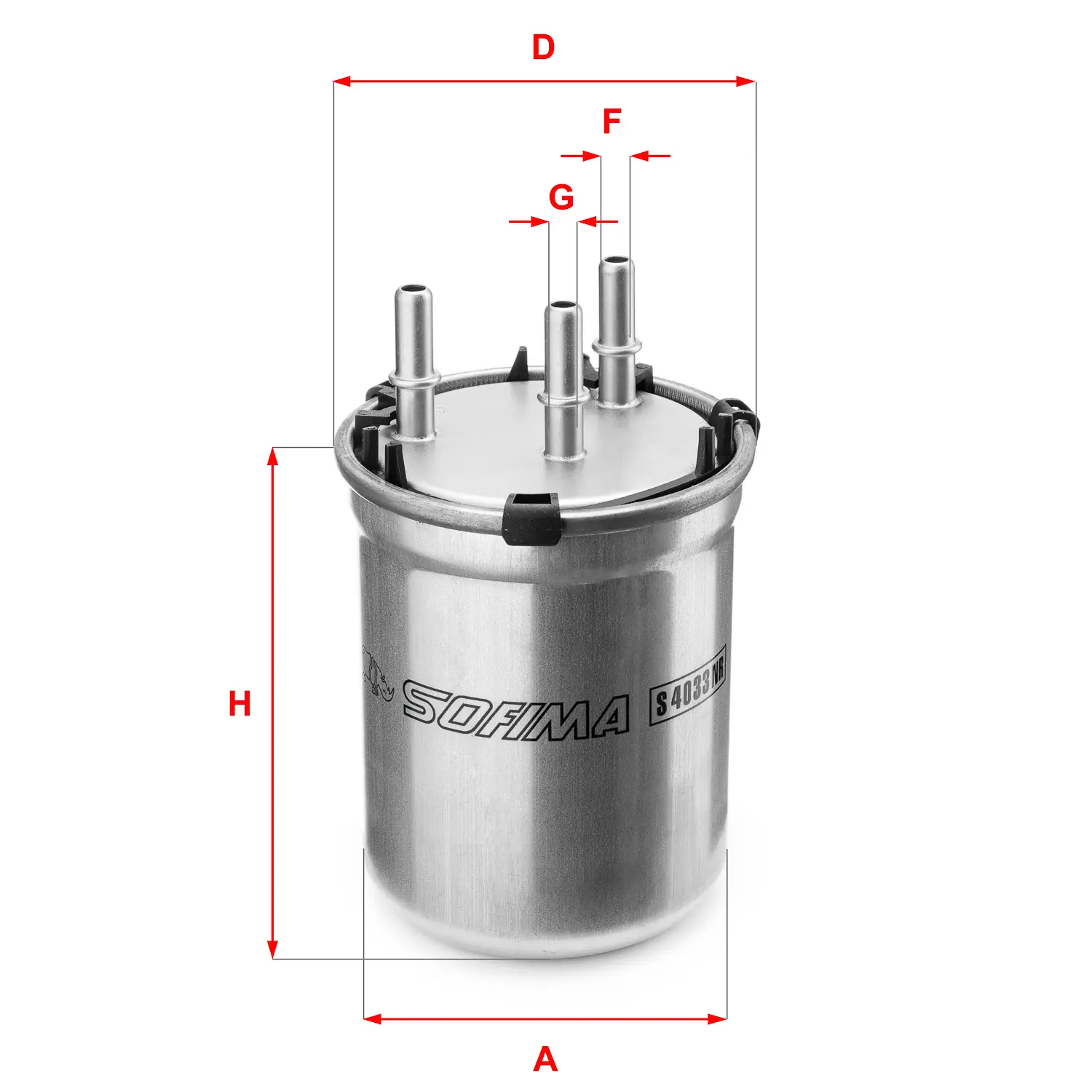 FILTRO DE COMBUSTIBLE KL838