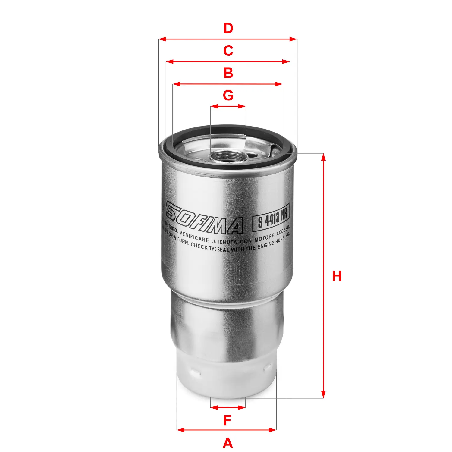 FILTRO COMB. FC295S