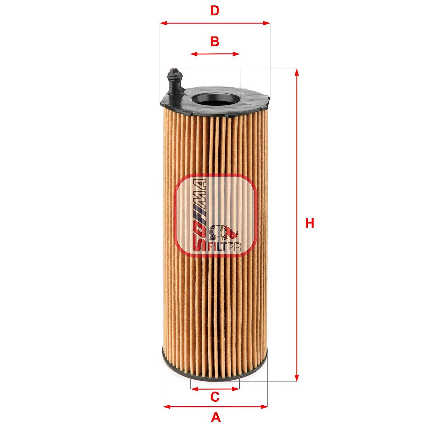 FILTRO ACEITE HU8001X FOECO069