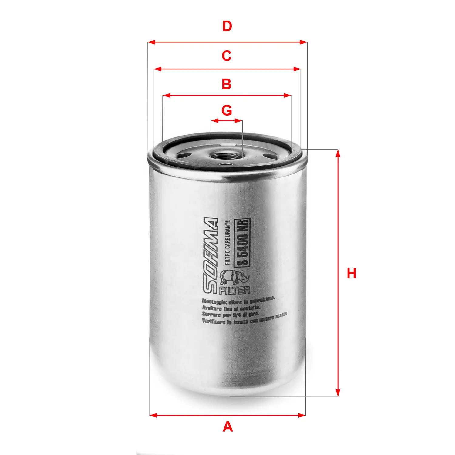FILTRO GAS-OIL
