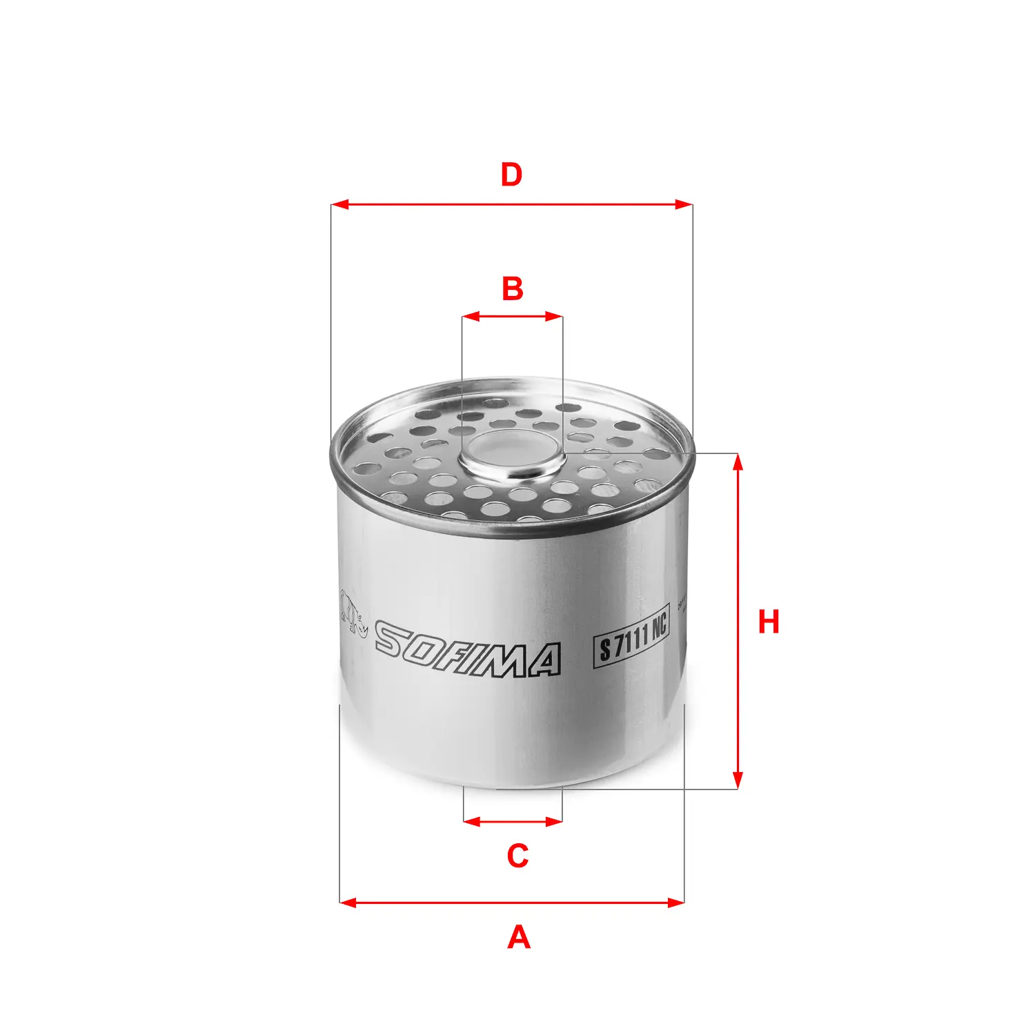 FILTRO GASOIL FC891S AG1296