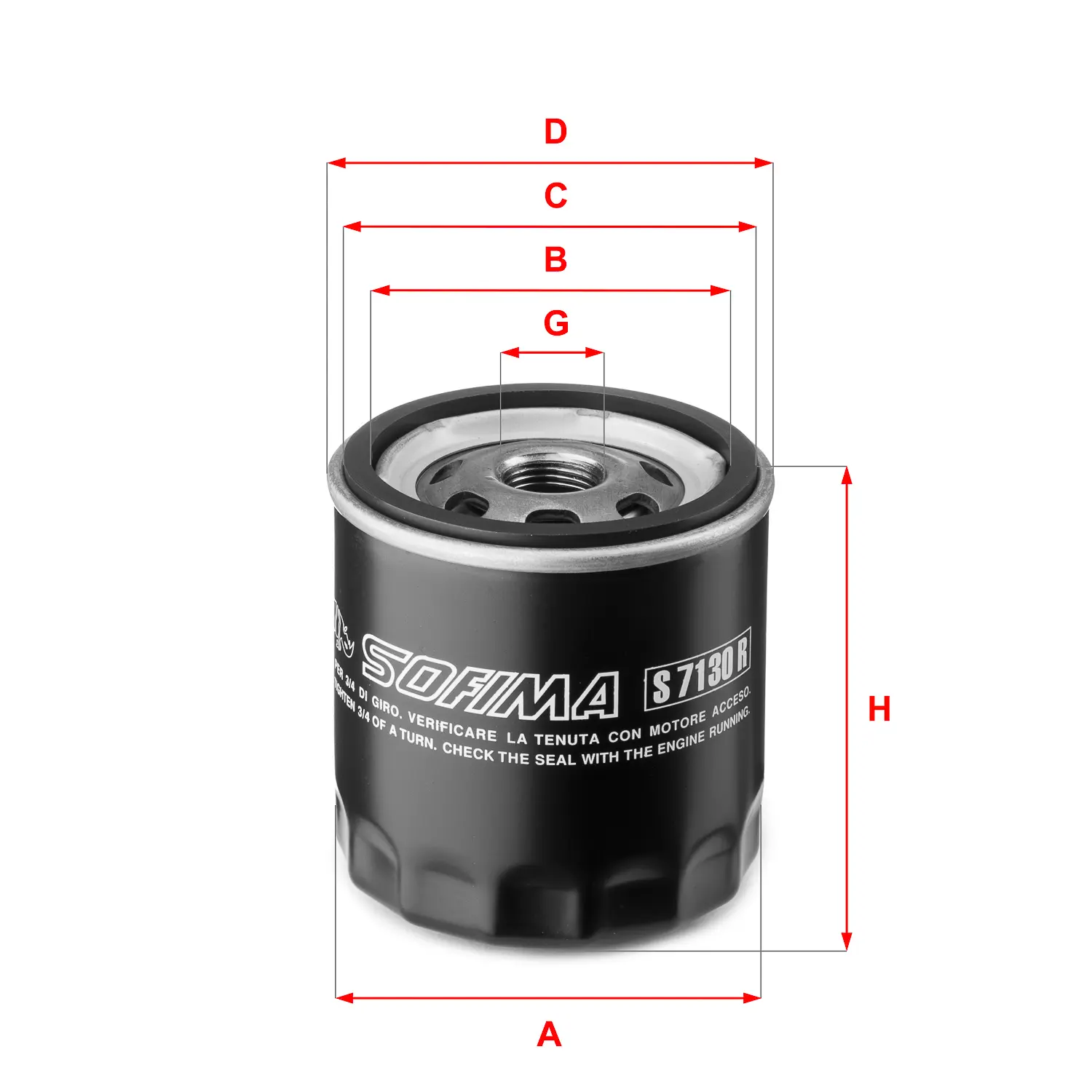 FILTRO ACEITE FO398S