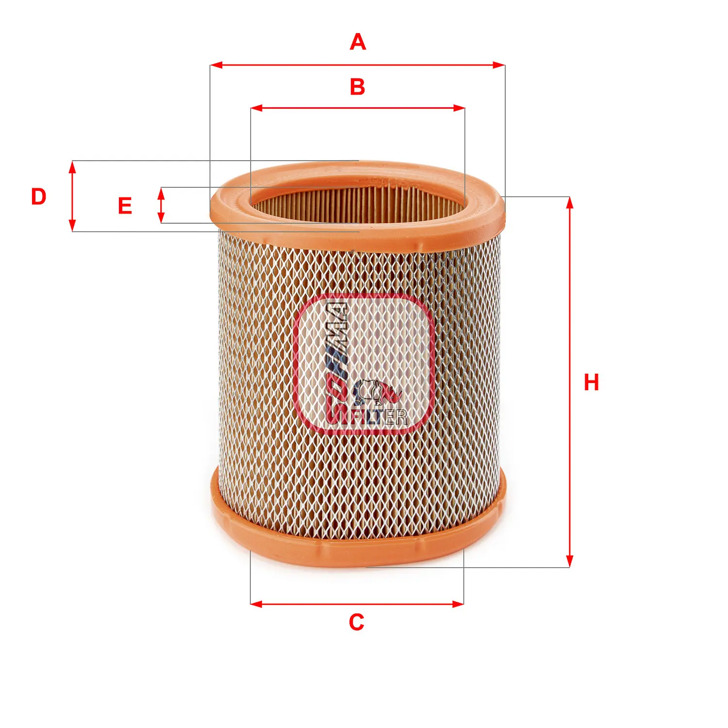 FILTRO AIRE FA0627JM WA6524
