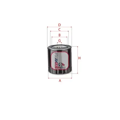 FILTRO ACEITE FIAAM FT 5012