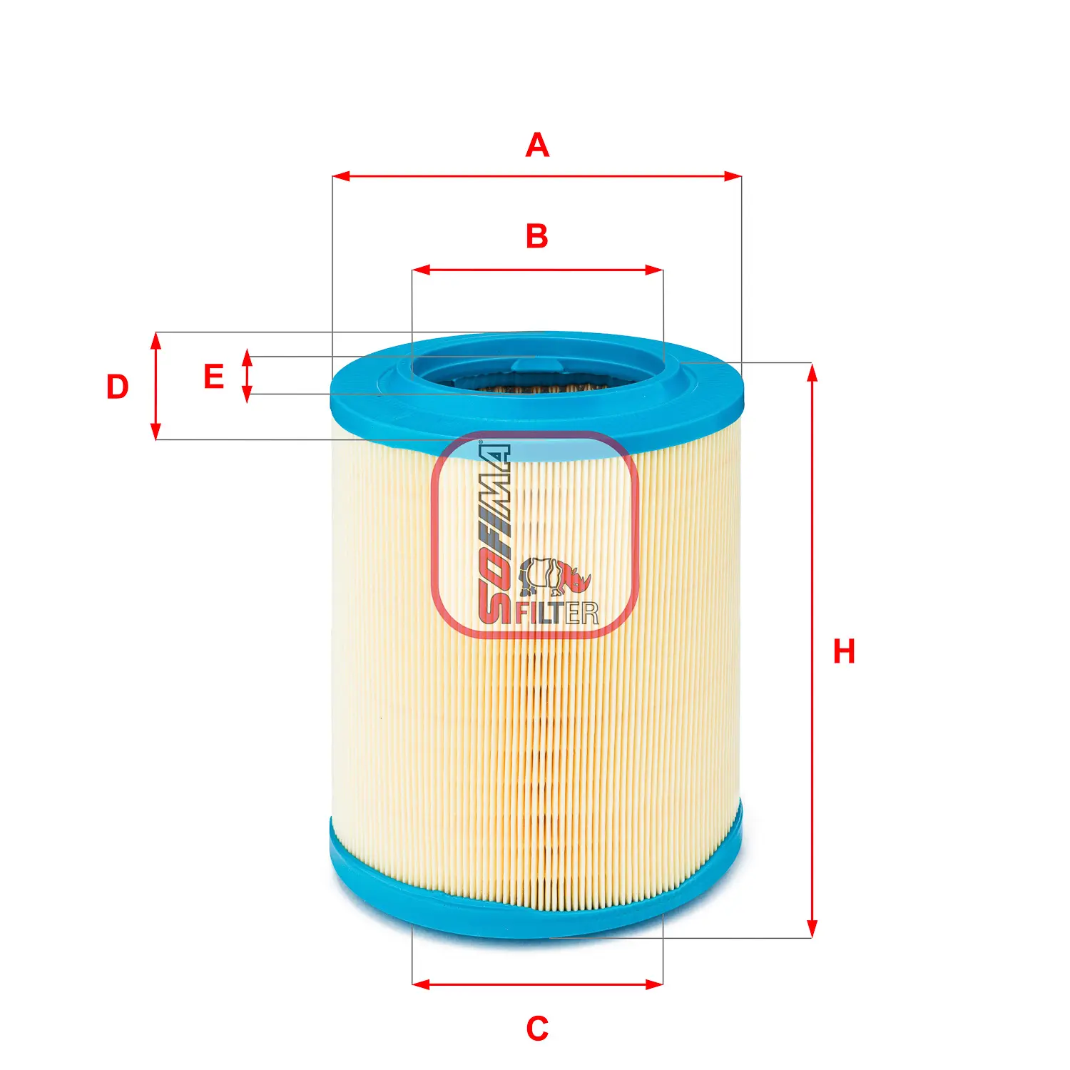 FILTRO AIRE FA0208JM