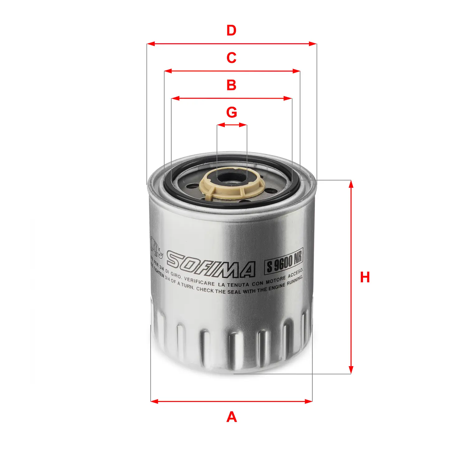 FILTRO GASOIL FC991S
