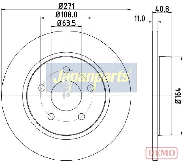 DISCO FRENO ABS18142