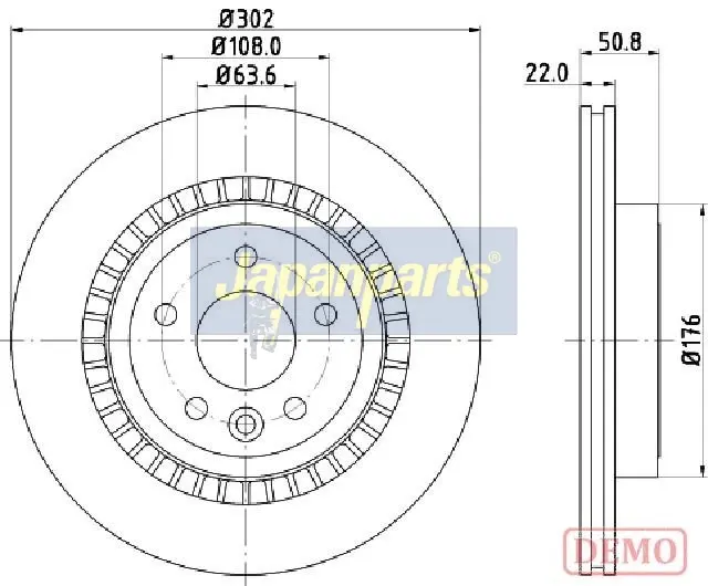 DISCO FRENO BS8298