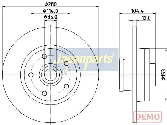 DISCOS FRENO ABS18511C