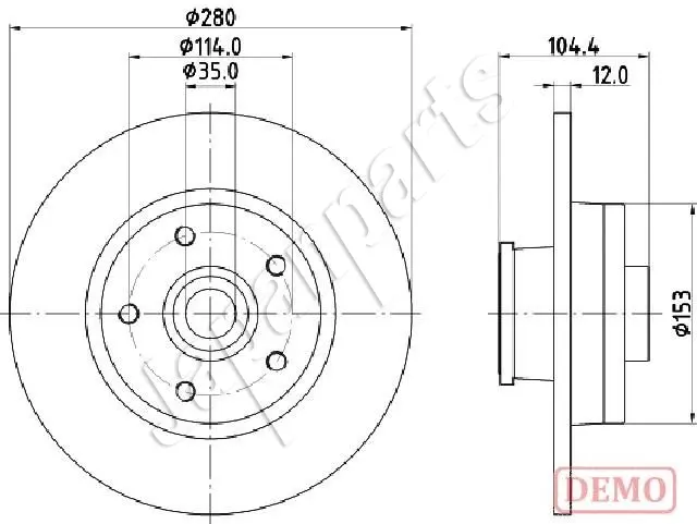 DISCOS FRENO ABS18511C