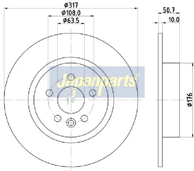 DISCOS DE FRENO TRASERO