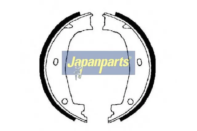 BRAKE SHOE SET, PARKING BRAKE