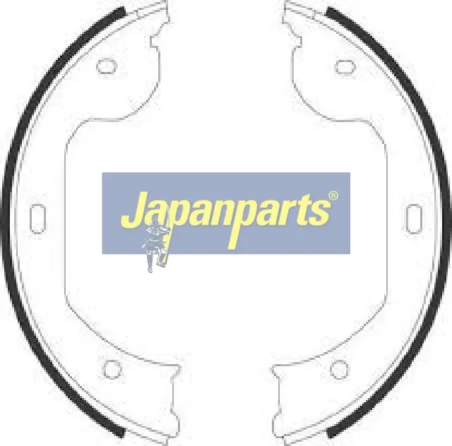 BRAKE SHOE SET, PARKING BRAKE
