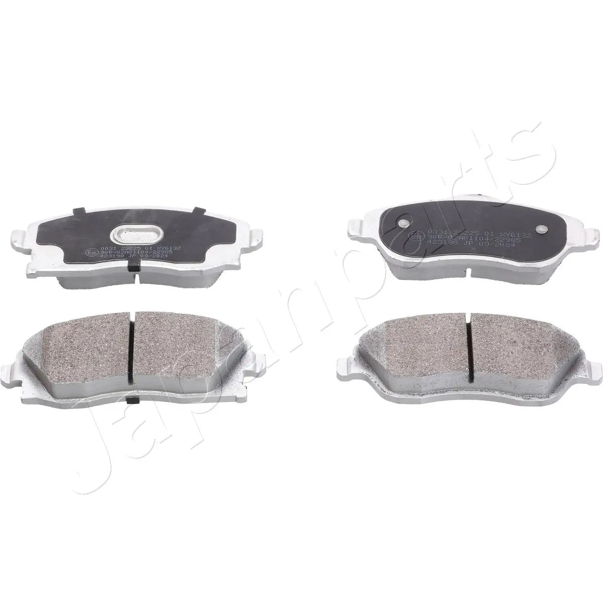 JGO PASTILLAS DE FRENO 12126