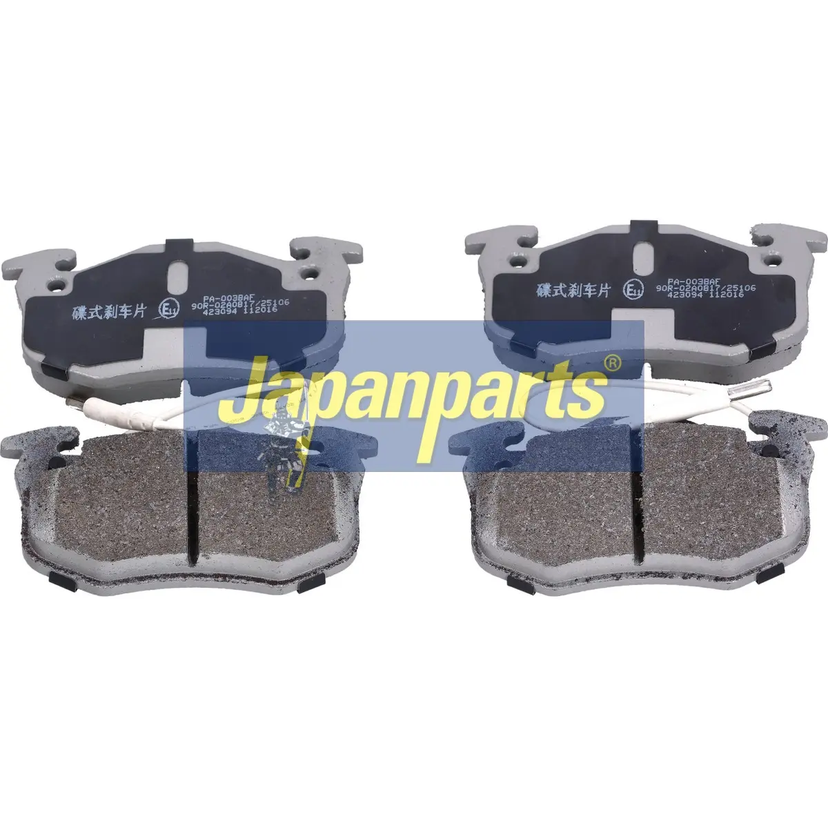 JUEGO DE PASTILLAS DE FRENO EJE DEL
