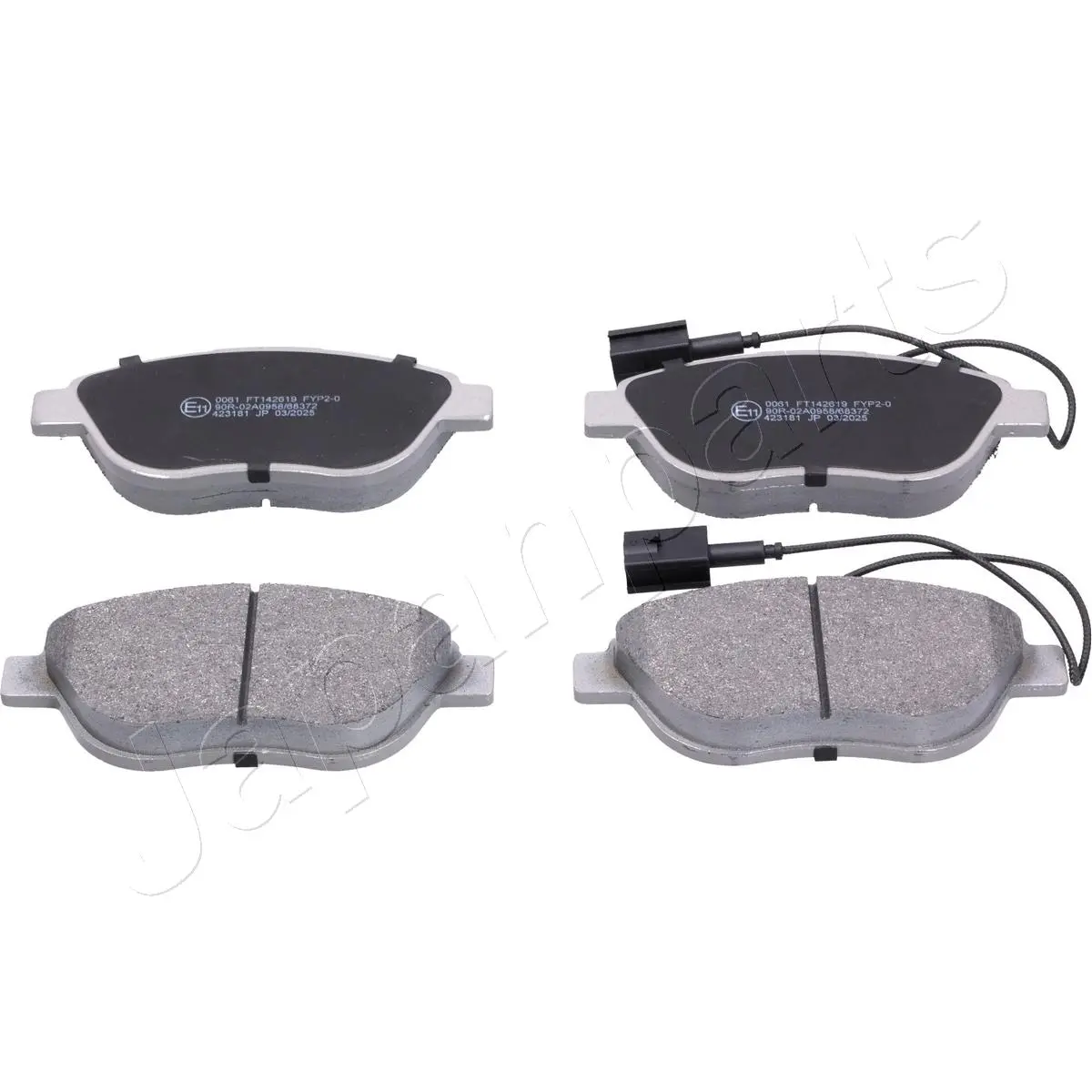 JGO DE PAS. DE FRENO 85901