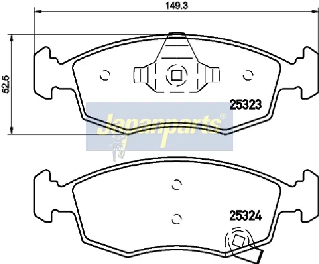 PASTILLA FRENO (PA0094AF CON CABLE)