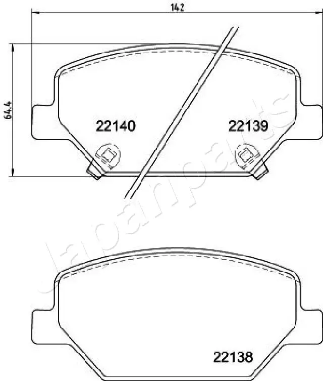 PASTILLAS FRENO INSIGNIA B