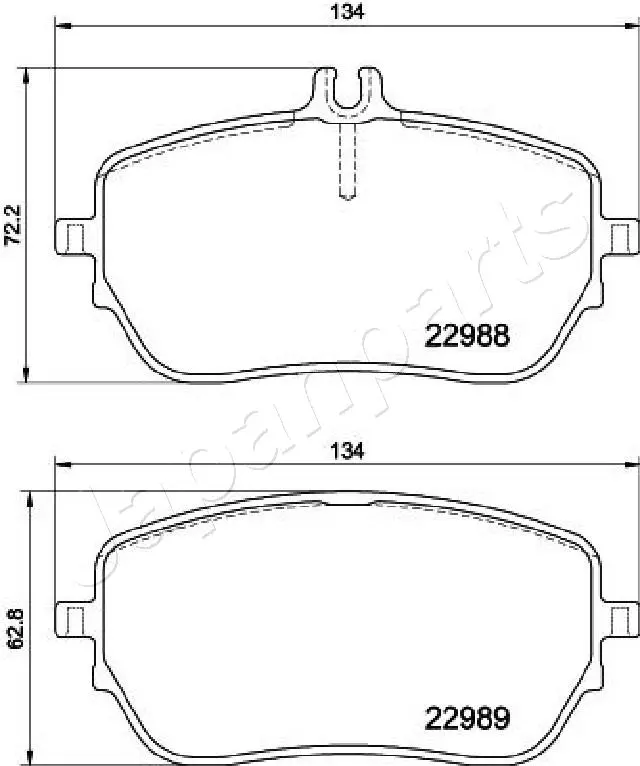 JGO PASTILLAS DE FRENO