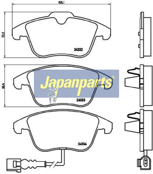 PASTILLA FRENO ABS37612