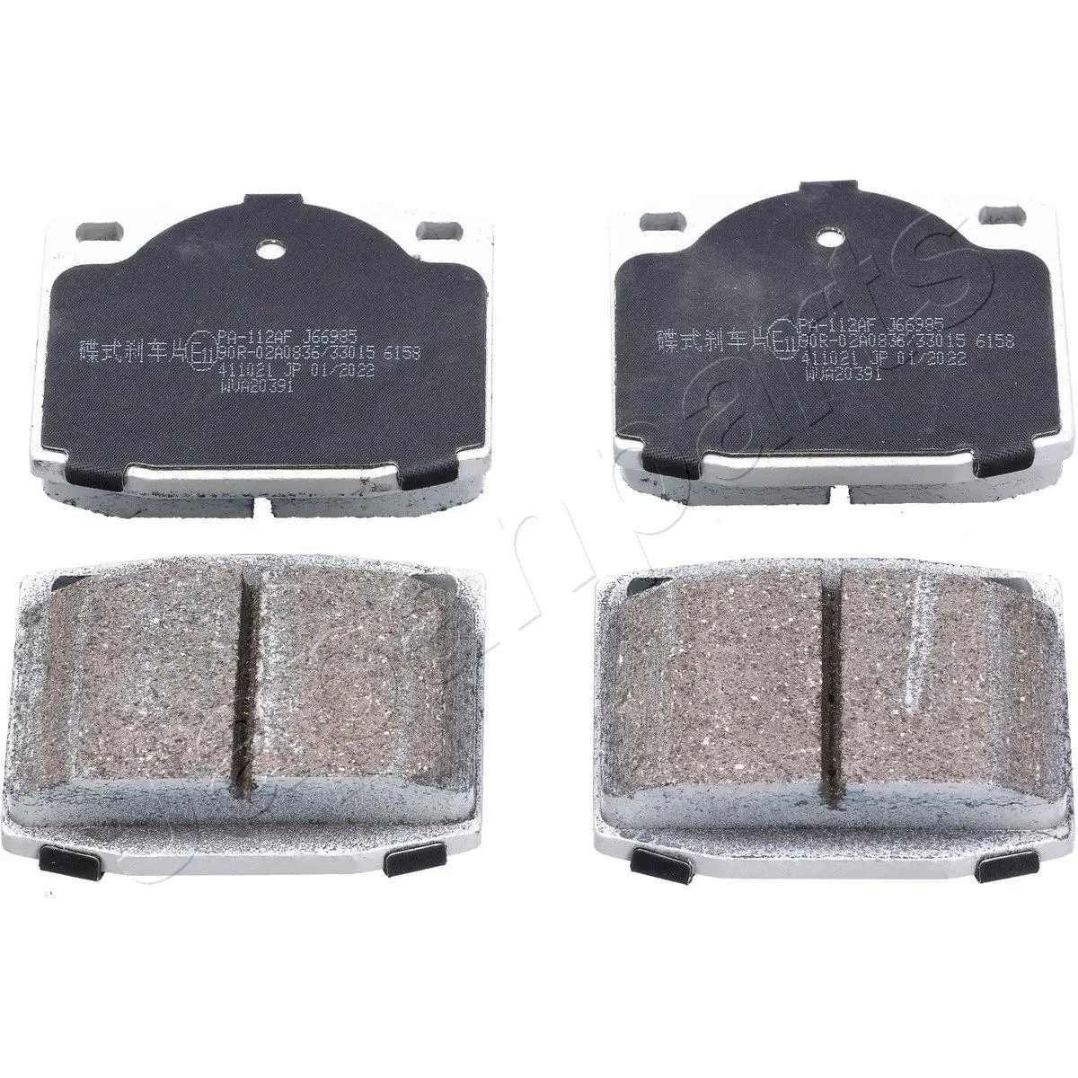 JUEGO DE PASTILLAS DE FRENO EJE DEL