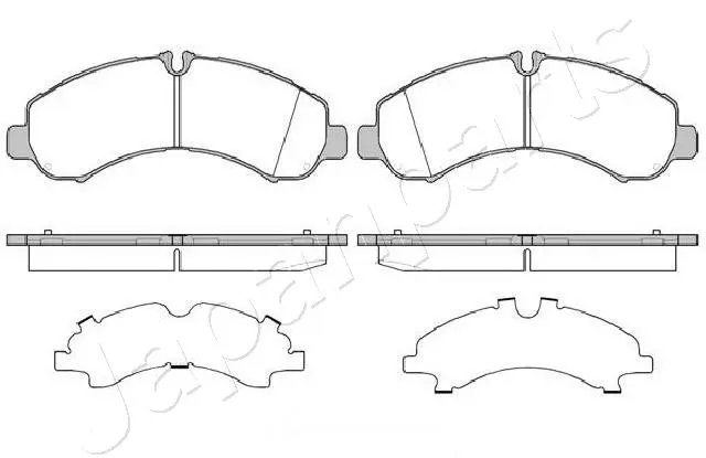 JUEGO DE PASTILLAS DE FRENO