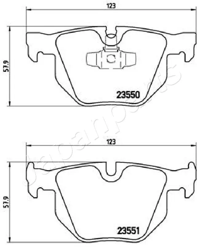 PASTIGLIE FRENO 12460