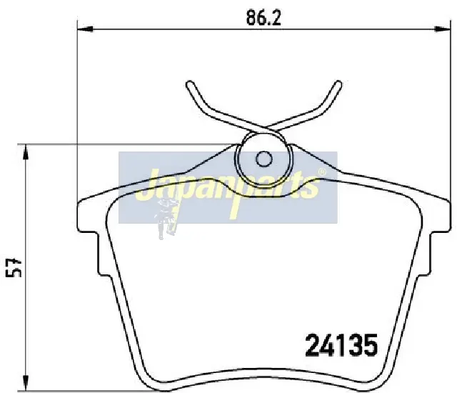 PASTIGLIE FRENO 12215