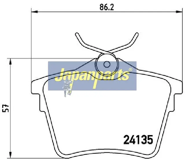 PASTIGLIE FRENO 12215