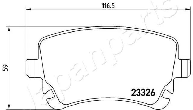 PASTIGLIE FRENO 12242