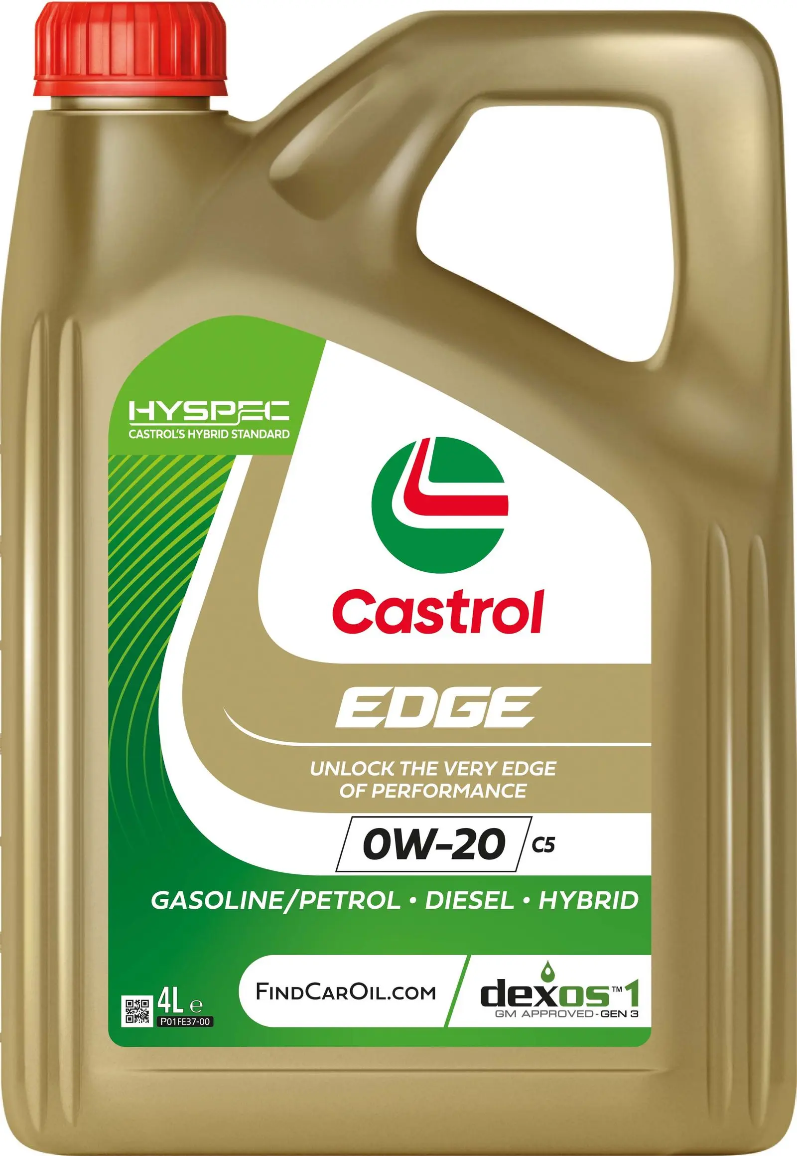 CASTROL EDGE 0W-20 C5 4X4L *NEW