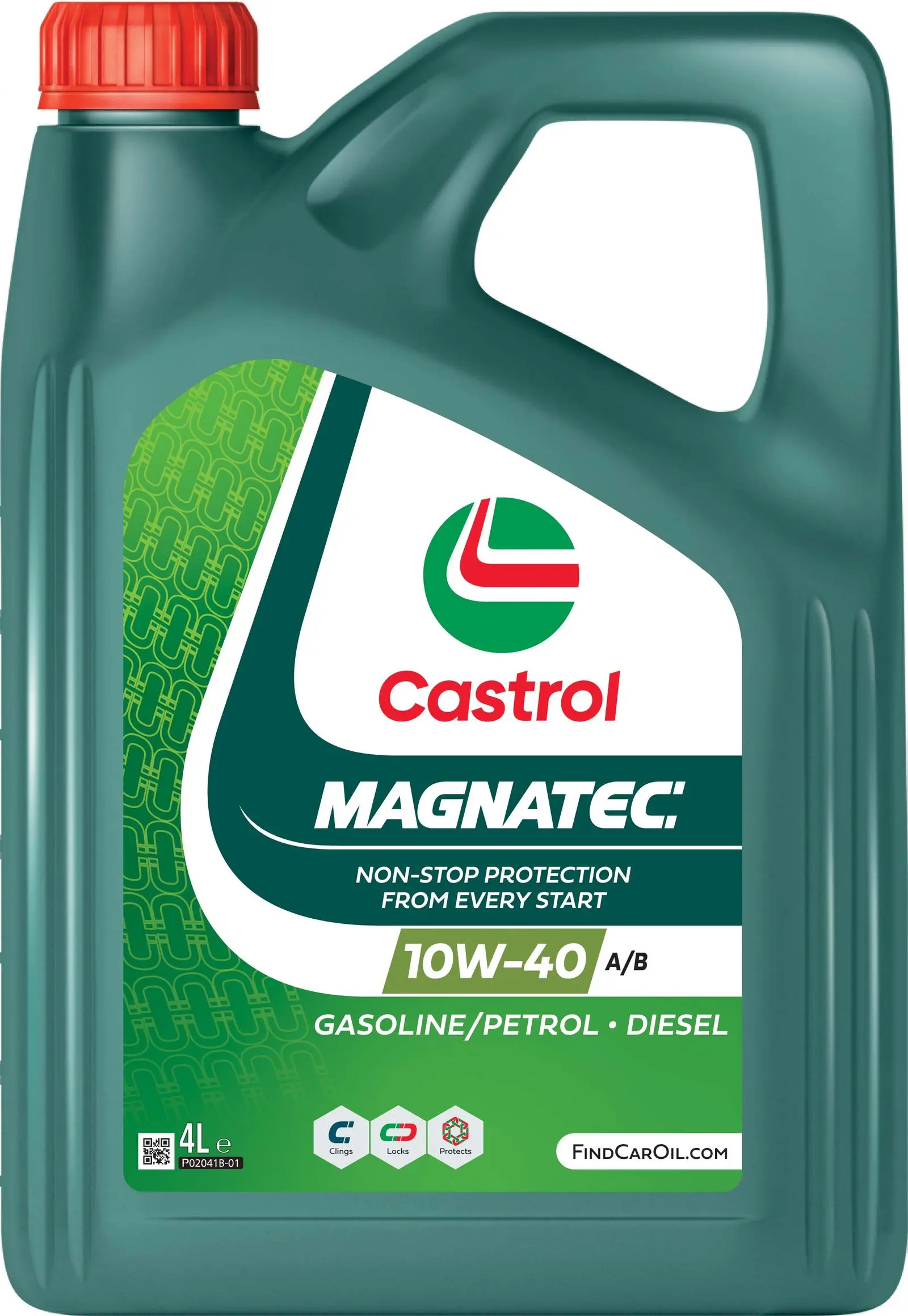CASTROL MAGNATEC 10W-40 A/B 4X4L *NEW