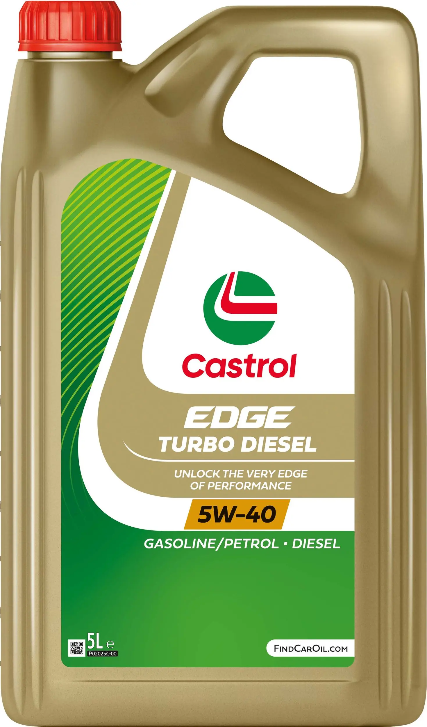 CASTROL EDGE TURBO DIESEL 5W40 5L