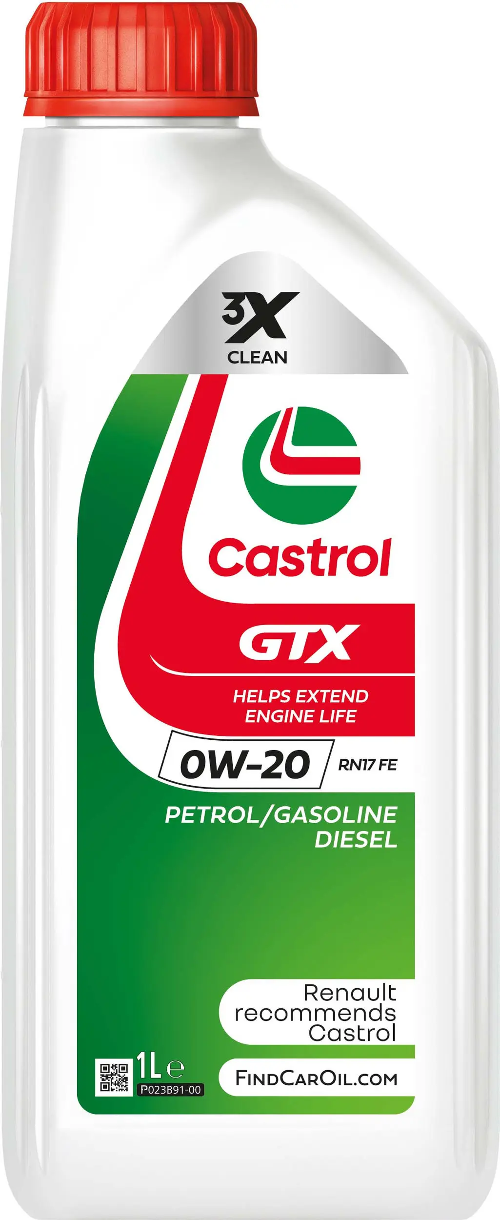 CASTROL GTX 0W-20 RN17 FE 12X1L *NEW