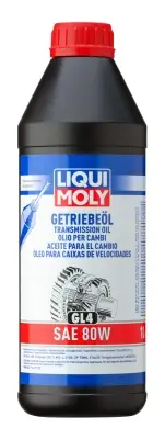 LIQUI MOLY 1020 ACEITE PARA EL CAMBIO (GL4) SAE 80W (1L)