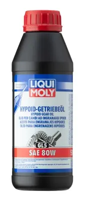 LIQUI MOLY 1402 ACEITE PARA ENGRANAJES HIPOIDES (GL5) SAE 80W (500ML)