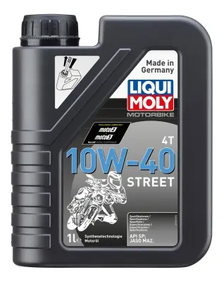 LIQUI MOLY 1521 MOTORBIKE 4T 10W-40 STREET (1L)