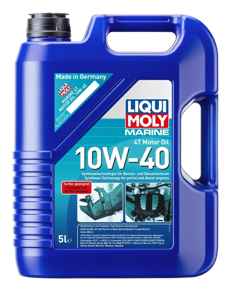 LIQUI MOLY 25013 MARINE 4T MOTOR OIL 10W-40 (5L)