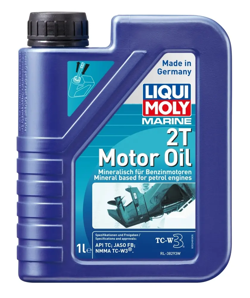 LIQUI MOLY 25019 MARINE 2T MOTOR OIL (1L)