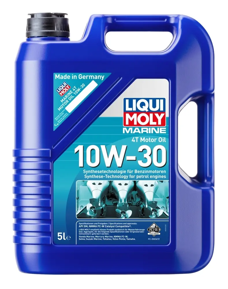 LIQUI MOLY 25023 MARINE 4T MOTOR OIL 10W-30 (5L)