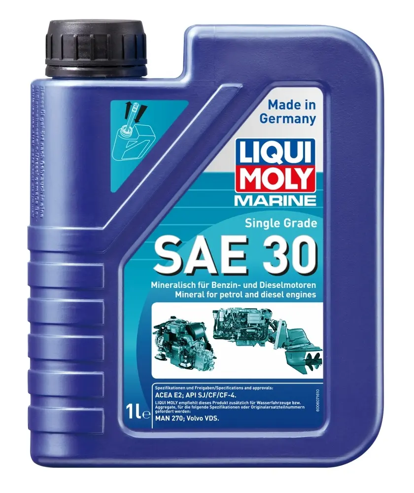 LIQUI MOLY 25065 MARINE SINGLE GRADE SAE 30 (1L)