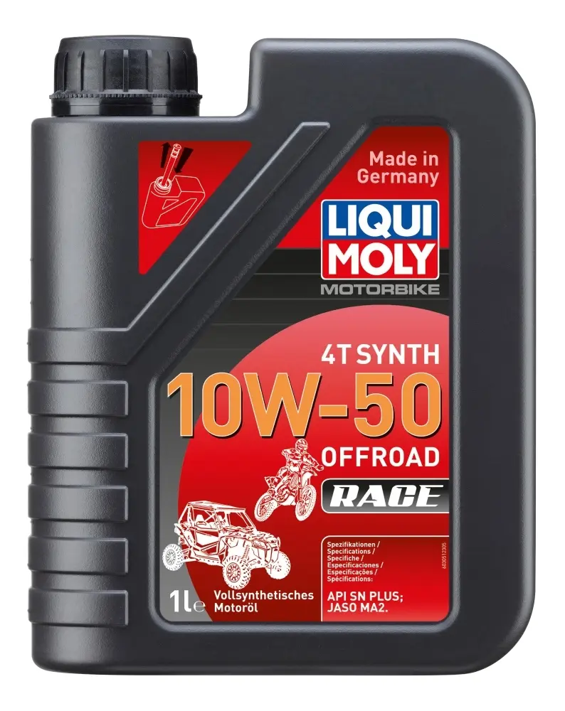 LIQUI MOLY 3051 MOTORBIKE 4T SYNTH 10W-50 OFFROAD RACE (1L)