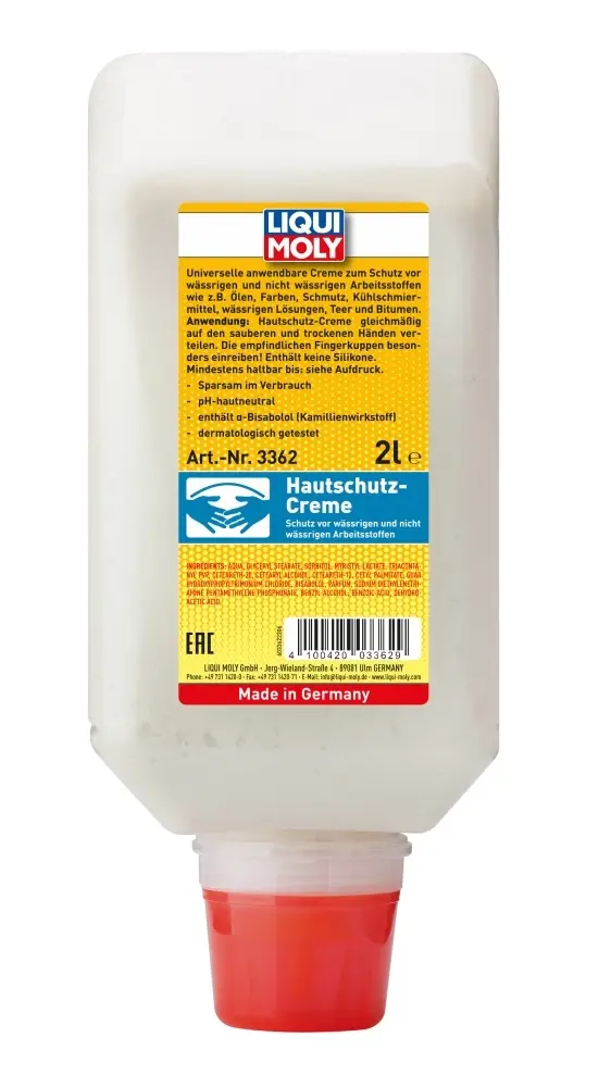 LIQUI MOLY 3362 CREMA PROTECTORA PARA LA PIEL (2L)