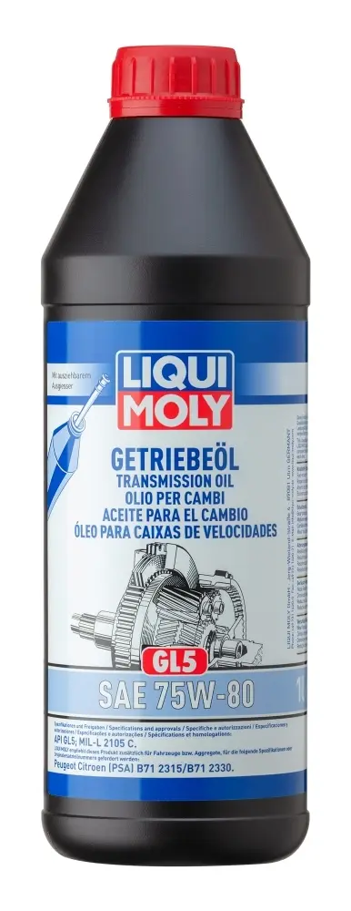 LIQUI MOLY 3658 ACEITE PARA EL CAMBIO (GL5) 75W-80 (1L)