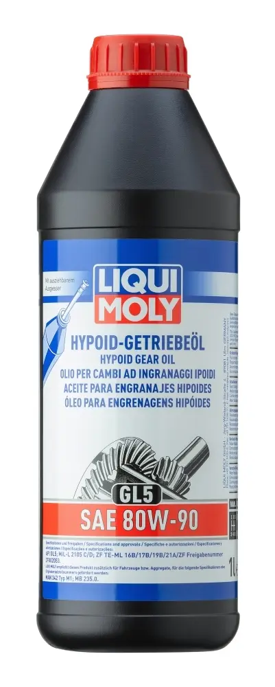 LIQUI MOLY 4406 ACEITE PARA ENGRANAJES HIPOIDES (GL5) SAE 80W-90 (1L)