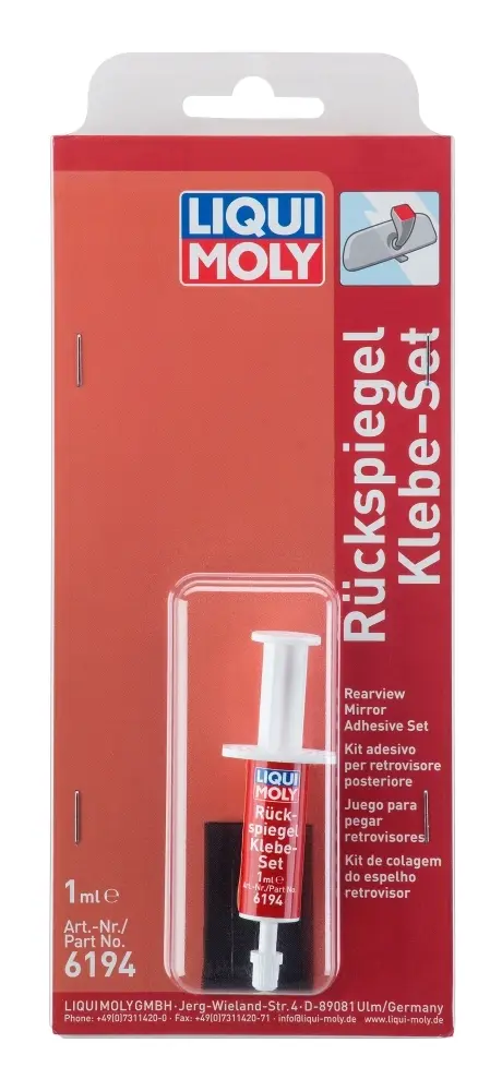 LIQUI MOLY 6194 JUEGO PARA PEGAR RETROVISORES (1ML)