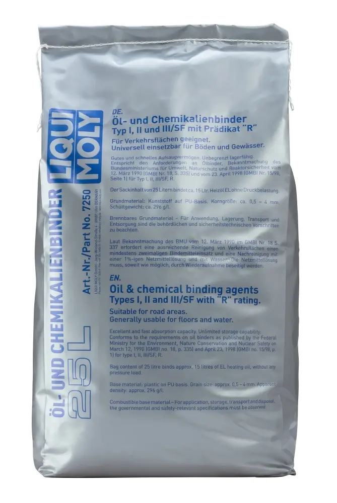 LIQUI MOLY 7250 AGLUTINANTE AGLUTINANTE ACEITE & SUSTANCIAS QUÍMICAS (