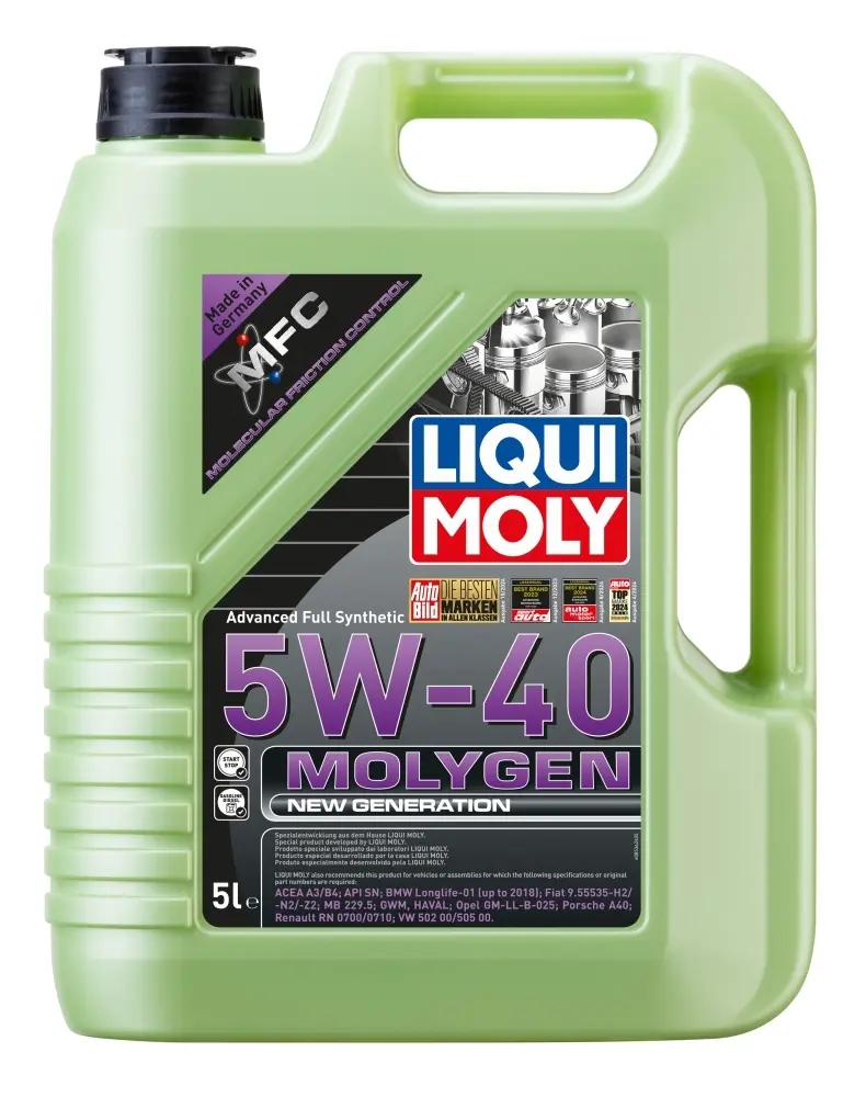 LIQUI MOLY 8536 MOLYGEN NEW GENERATION 5W-40 (5L)